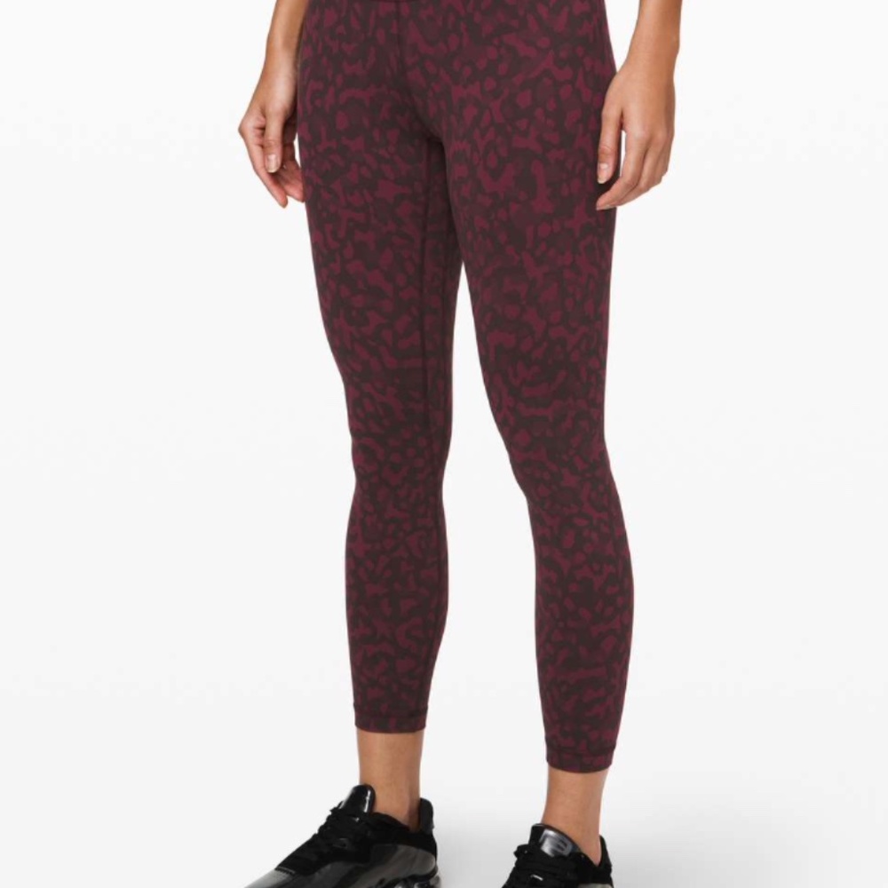 Lululemon Align Pant II Formation Camo Dark Adobe 25" Size 12